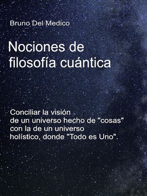Nociones de filosofía cuántica - ebook